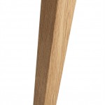 Oak table leg